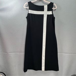 Mod 1960s Style Shift Dress Vintage Jersey Color Block Mondrian
